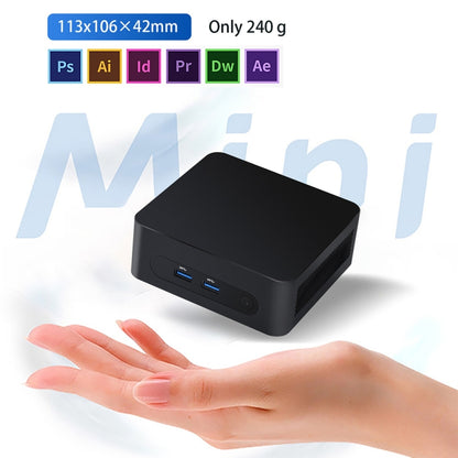 ZX03 Windows 11 Mini PC, Intel Twin Lake N150, Support Dual HDMI Output, Spec:16GB+1TB(UK Plug) by buy2fix
