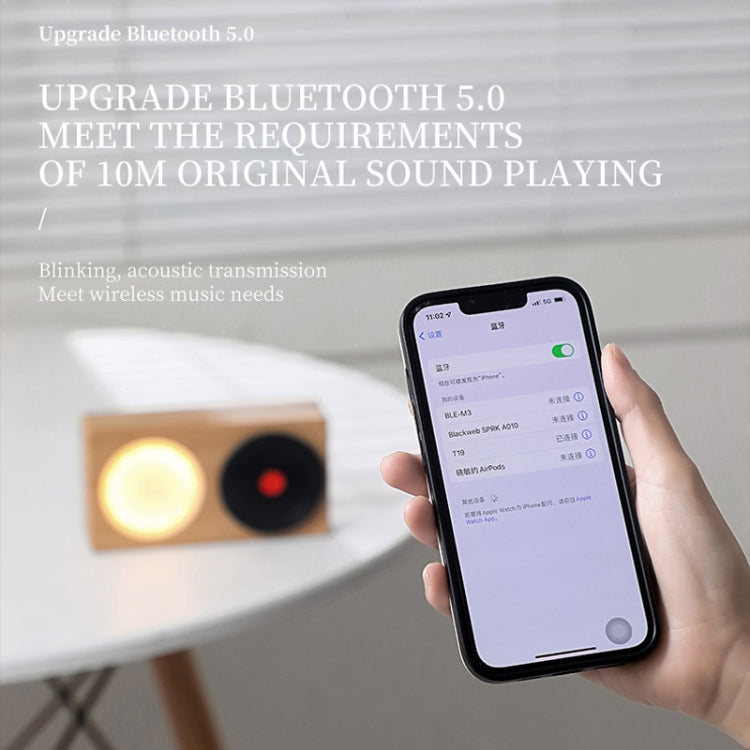T19 Creative Retro Desktop Wireless Bluetooth Speaker(White) - Desktop Speaker by buy2fix | Online Shopping UK | buy2fix