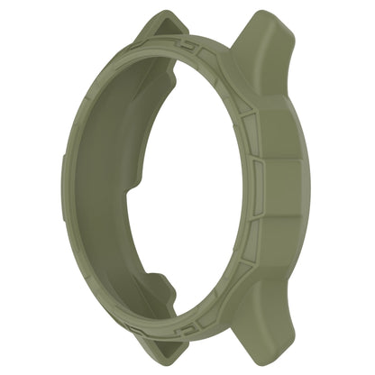 For Garmin Vivomove Trend Armor Hollow Watch Protective Case(Jungle Green) - Watch Cases by buy2fix | Online Shopping UK | buy2fix