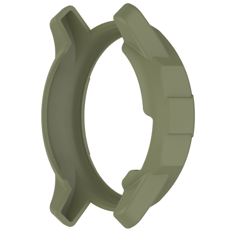 For Garmin Vivomove Trend Armor Hollow Watch Protective Case(Jungle Green) - Watch Cases by buy2fix | Online Shopping UK | buy2fix