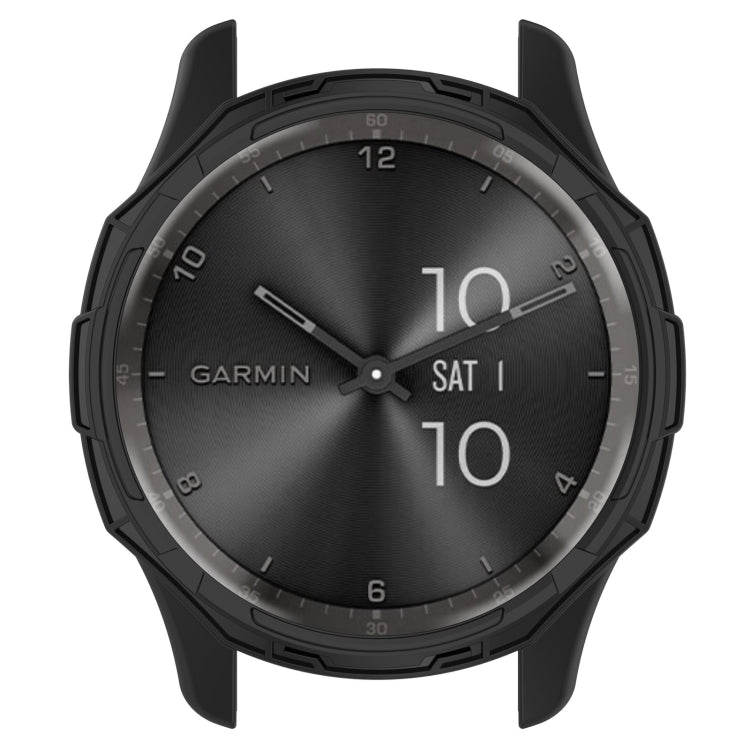For Garmin Vivomove Trend Armor Hollow Watch Protective Case(Black) - Watch Cases by buy2fix | Online Shopping UK | buy2fix
