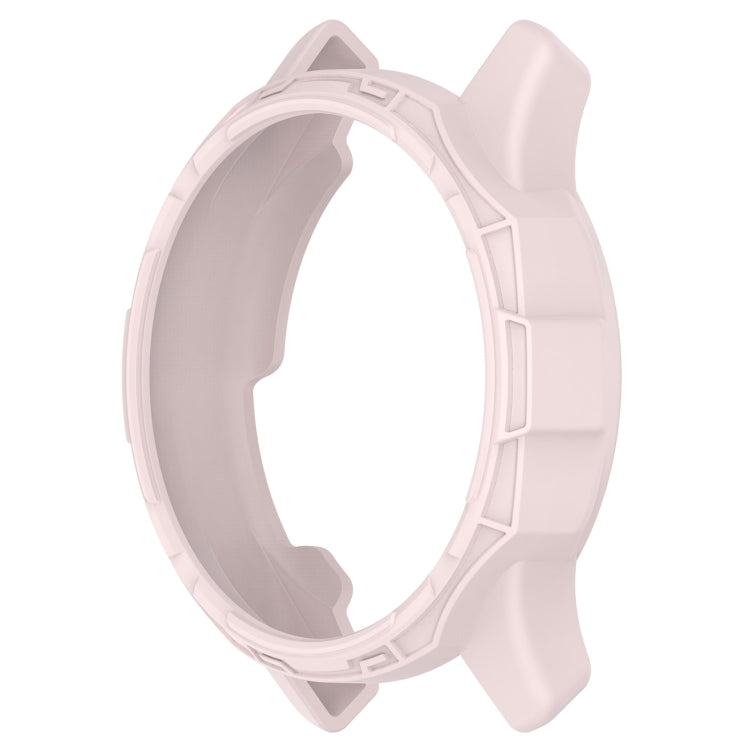 For Garmin Vivomove Trend Armor Hollow Watch Protective Case(Light Pink) - Watch Cases by buy2fix | Online Shopping UK | buy2fix