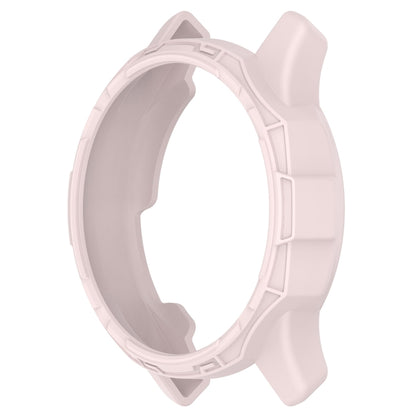 For Garmin Vivomove Trend Armor Hollow Watch Protective Case(Light Pink) - Watch Cases by buy2fix | Online Shopping UK | buy2fix