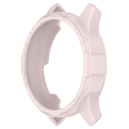 For Garmin Vivomove Trend Armor Hollow Watch Protective Case(Light Pink) - Watch Cases by buy2fix | Online Shopping UK | buy2fix