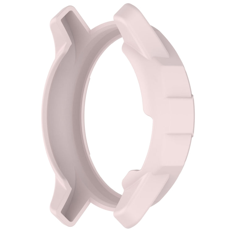 For Garmin Vivomove Trend Armor Hollow Watch Protective Case(Light Pink) - Watch Cases by buy2fix | Online Shopping UK | buy2fix