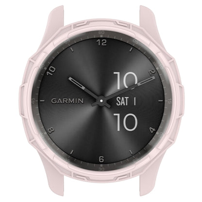 For Garmin Vivomove Trend Armor Hollow Watch Protective Case(Light Pink) - Watch Cases by buy2fix | Online Shopping UK | buy2fix