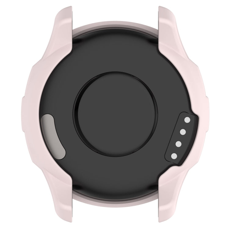 For Garmin Vivomove Trend Armor Hollow Watch Protective Case(Light Pink) - Watch Cases by buy2fix | Online Shopping UK | buy2fix