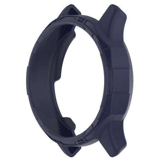 For Garmin Vivomove Trend Armor Hollow Watch Protective Case(Midnight Blue) - Watch Cases by buy2fix | Online Shopping UK | buy2fix
