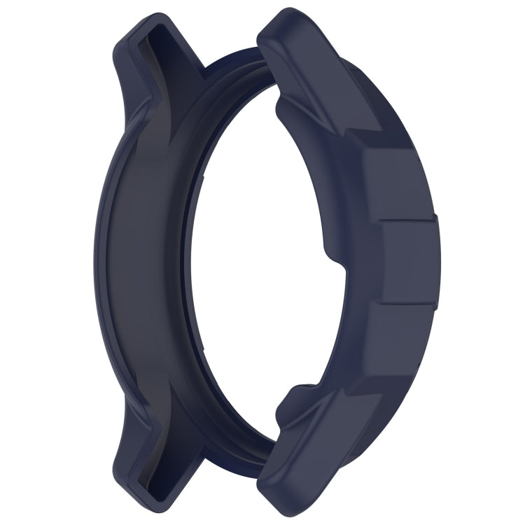 For Garmin Vivomove Trend Armor Hollow Watch Protective Case(Midnight Blue) - Watch Cases by buy2fix | Online Shopping UK | buy2fix