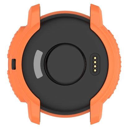 For Garmin Instinct Crossover Armor Hollow Watch Protective Case(Orange) - Watch Cases by buy2fix | Online Shopping UK | buy2fix