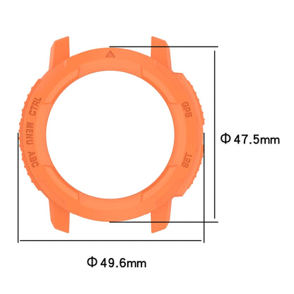 For Garmin Instinct Crossover Armor Hollow Watch Protective Case(Light Pink) - Watch Cases by buy2fix | Online Shopping UK | buy2fix