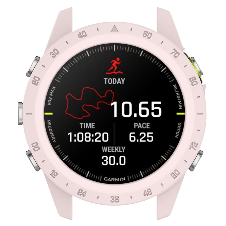 For Garmin MARQ 2 Armor Hollow Watch Protective Case(Light Pink) - Watch Cases by buy2fix | Online Shopping UK | buy2fix
