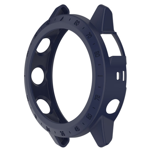 For Garmin MARQ 2 Armor Hollow Watch Protective Case(Midnight Blue) - Watch Cases by buy2fix | Online Shopping UK | buy2fix
