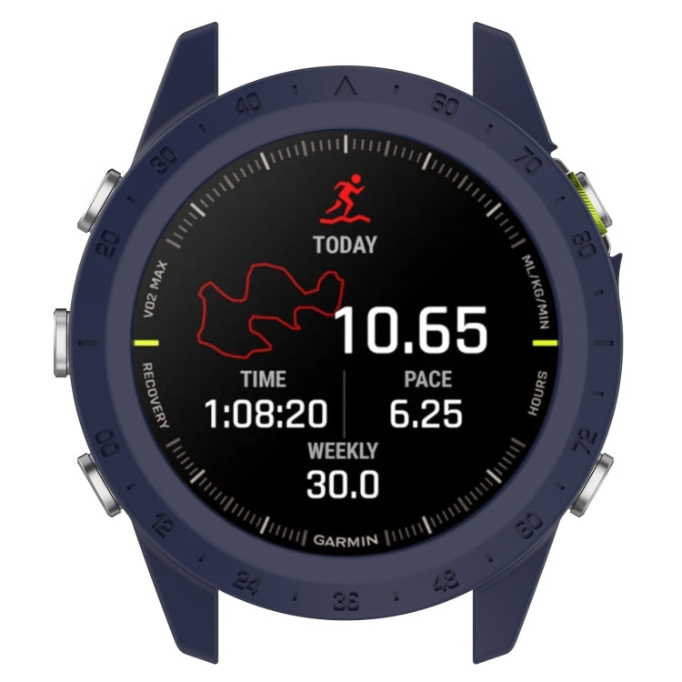For Garmin MARQ 2 Armor Hollow Watch Protective Case(Midnight Blue) - Watch Cases by buy2fix | Online Shopping UK | buy2fix