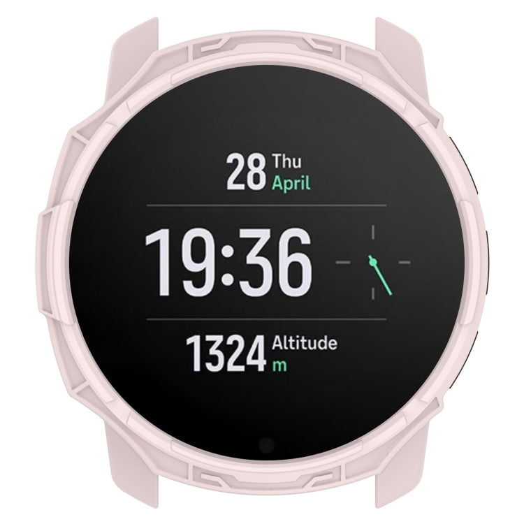 For Suunto 9 Peak Pro / 9 Peak Armor Hollow Watch Protective Case(Light Pink) - Watch Case by buy2fix | Online Shopping UK | buy2fix