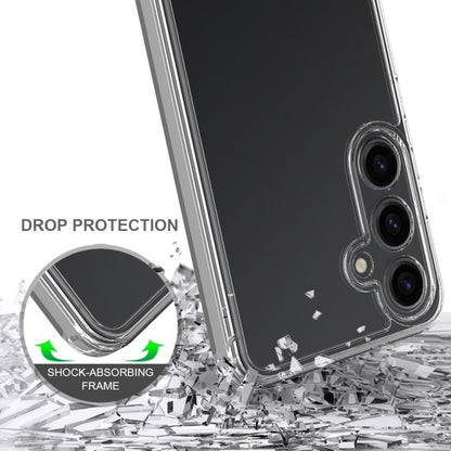 For Samsung Galaxy A55 Scratchproof Acrylic TPU Phone Case(Transparent) by buy2fix