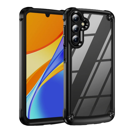 For Samsung Galaxy A34 5G TPU + PC Lens Protection Phone Case(Black)