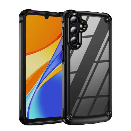 For Samsung Galaxy A35 5G TPU + PC Lens Protection Phone Case(Black)