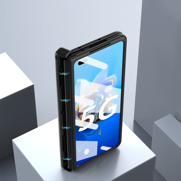 For Huawei Mate X2 5G Napa Texture All-inclusive Phone Case(Coffee) - Huawei Cases by buy2fix | Online Shopping UK | buy2fix