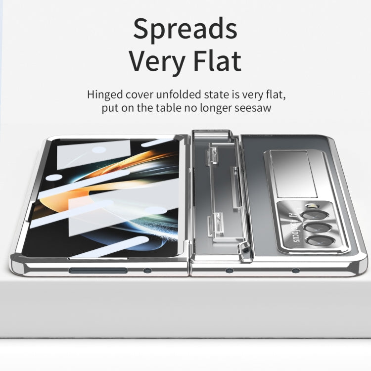 For Samsung Galaxy Z Fold3 5G Phantom Series Integrated Folding Phone Case(Silver) - Galaxy Phone Cases by buy2fix | Online Shopping UK | buy2fix