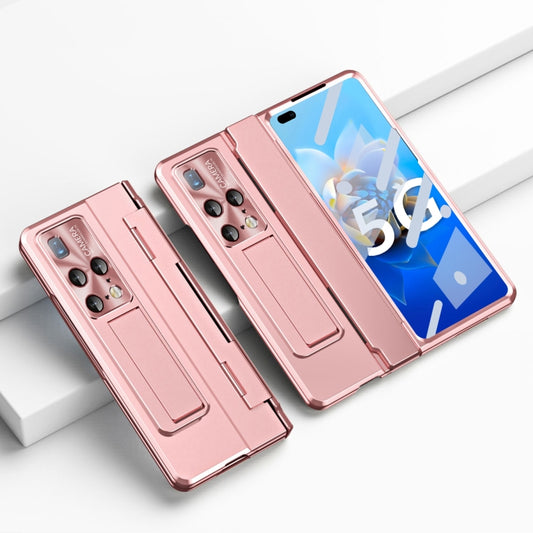 For Huawei Mate X2 Integrated Folding Phone Case with Hinge(Rose Gold) - Huawei Cases by buy2fix | Online Shopping UK | buy2fix