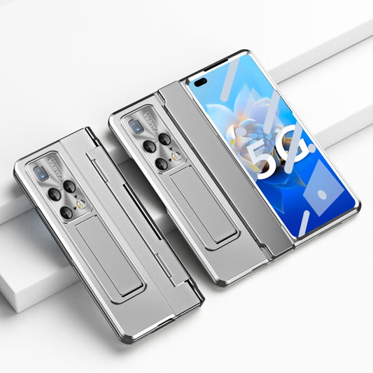 For Huawei Mate X2 Integrated Folding Phone Case with Hinge(Silver) - Huawei Cases by buy2fix | Online Shopping UK | buy2fix