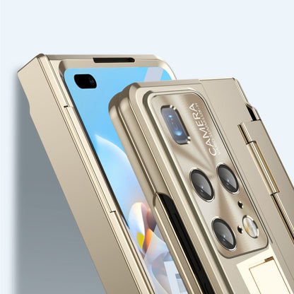 For Huawei Mate X2 Integrated Folding Phone Case with Hinge(Silver) - Huawei Cases by buy2fix | Online Shopping UK | buy2fix