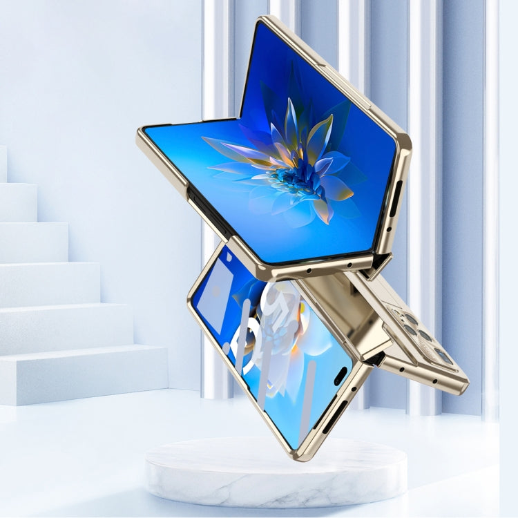 For Huawei Mate X2 Integrated Folding Phone Case with Hinge(Blue) - Huawei Cases by buy2fix | Online Shopping UK | buy2fix