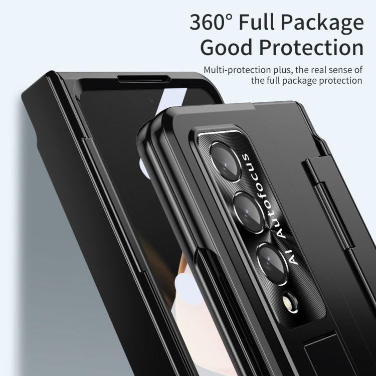 For Samsung Galaxy Z Fold3 5G Integrated Folding Phone Case with Hinge(Black) - Galaxy Phone Cases by buy2fix | Online Shopping UK | buy2fix