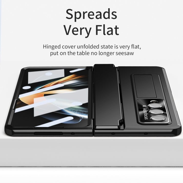 For Samsung Galaxy Z Fold3 5G Integrated Folding Phone Case with Hinge(Black) - Galaxy Phone Cases by buy2fix | Online Shopping UK | buy2fix