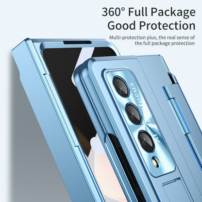 For Samsung Galaxy Z Fold3 5G Integrated Folding Phone Case with Hinge(Blue) - Galaxy Phone Cases by buy2fix | Online Shopping UK | buy2fix