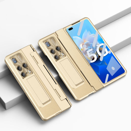 For Huawei Mate X2 Integrated Full Coverage Phone Case with Hinge(Gold) - Huawei Cases by buy2fix | Online Shopping UK | buy2fix