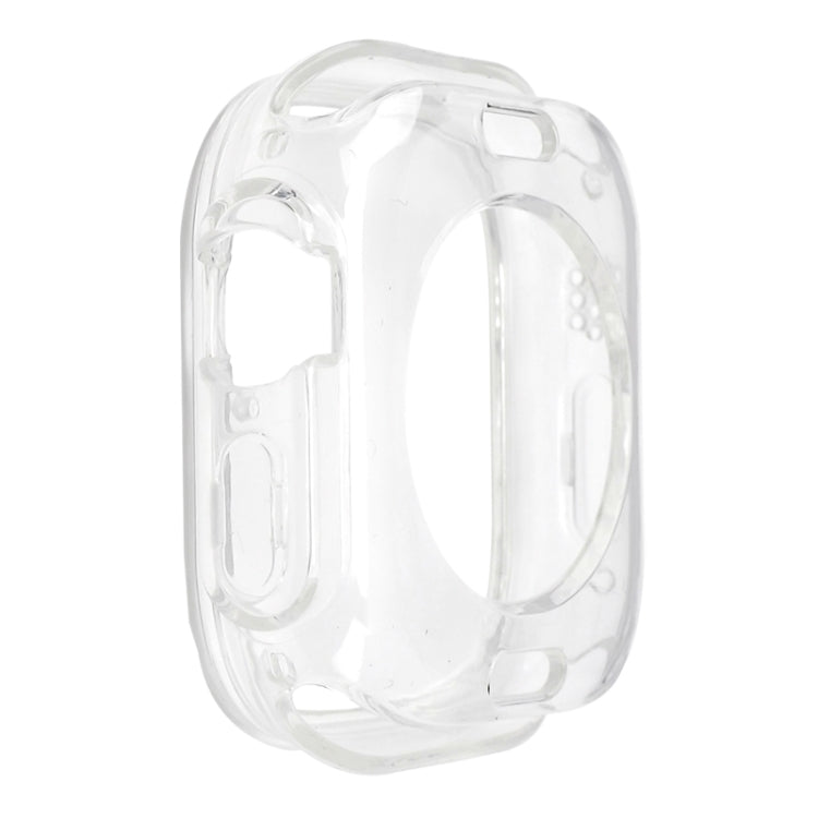For Apple Watch Ultra 3 / 2 / 1 49mm Glacier Jelly Clear TPU Case Watch Band(Transparent) by buy2fix