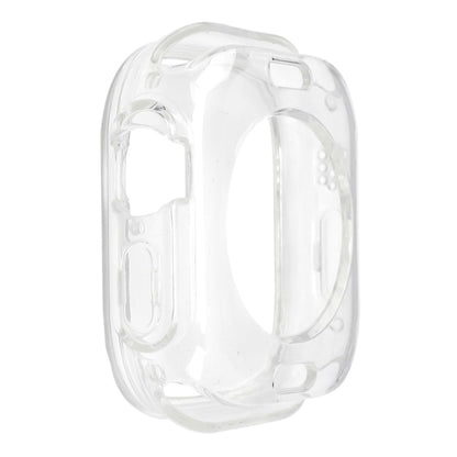 For Apple Watch Ultra 3 / 2 / 1 49mm Glacier Jelly Clear TPU Case Watch Band(Transparent) by buy2fix