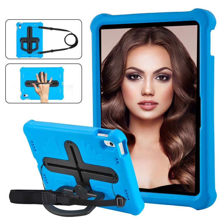 For iPad 2025 / 2022 Shield 360 Rotation Handle EVA Shockproof PC Tablet Case(Blue Black) - iPad 2025 / 2022 Cases by buy2fix | Online Shopping UK | buy2fix