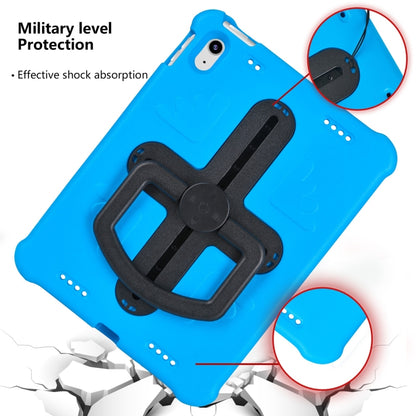 For iPad 2025 / 2022 Shield 360 Rotation Handle EVA Shockproof PC Tablet Case(Blue Black) - iPad 2025 / 2022 Cases by buy2fix | Online Shopping UK | buy2fix
