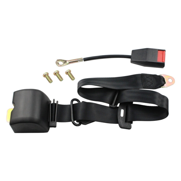 2pcs/Box Car Driver Seat Belt Three-point Automatic Retractable Seat Belt by buy2fix