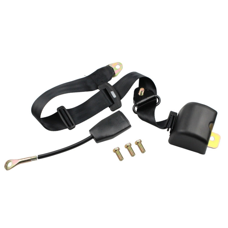 2pcs/Box Car Driver Seat Belt Three-point Automatic Retractable Seat Belt by buy2fix