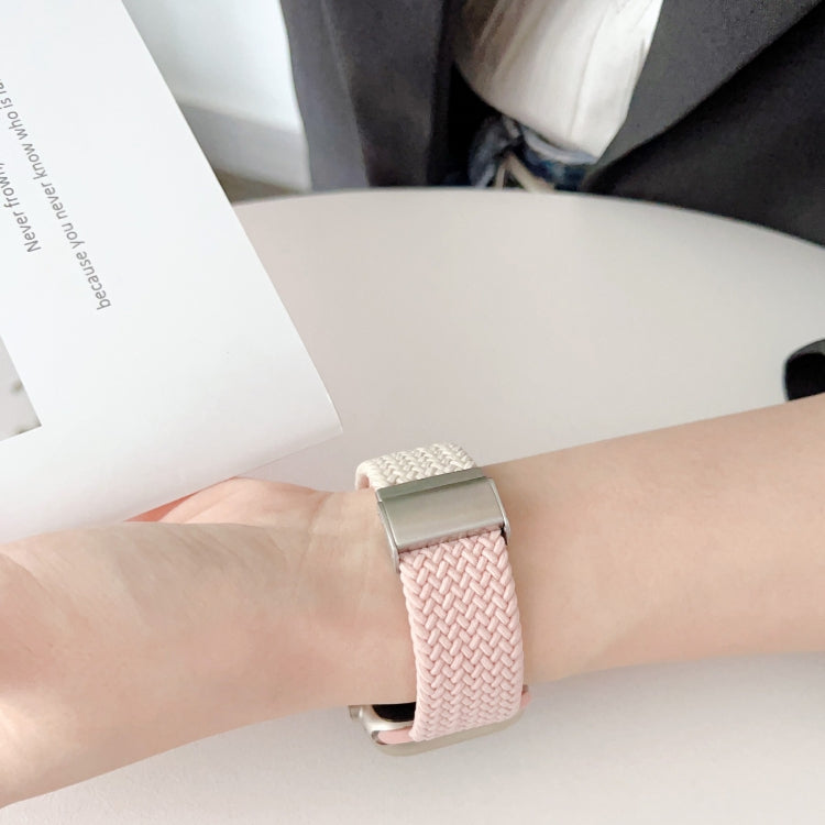 Nylon Braided Stitching Buckle Watch Band For Apple Watch Ultra 49mm&Watch Ultra 2 49mm / Series 9&8&7 45mm / SE 3&SE 2&6&SE&5&4 44mm / 3&2&1 42mm(Wine Red Deep Blue) by buy2fix