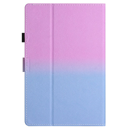 For 7 inch Universal Stitching Gradient Leather Tablet Case(Purple Blue) - 7 inch by buy2fix | Online Shopping UK | buy2fix