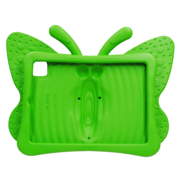 For iPad 2025 / 2022 Butterfly Bracket Style EVA Children Shockproof Tablet Protective Case(Green) - iPad 2025 / 2022 Cases by buy2fix | Online Shopping UK | buy2fix