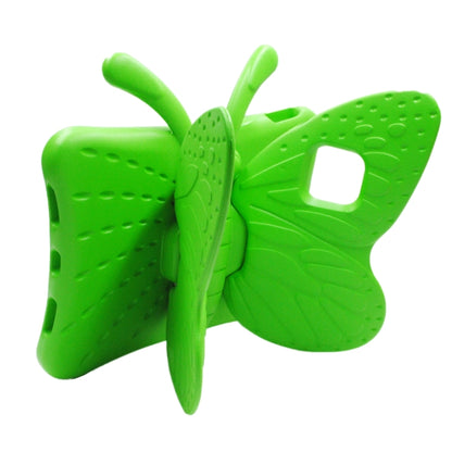 For iPad 2025 / 2022 Butterfly Bracket Style EVA Children Shockproof Tablet Protective Case(Green) - iPad 2025 / 2022 Cases by buy2fix | Online Shopping UK | buy2fix