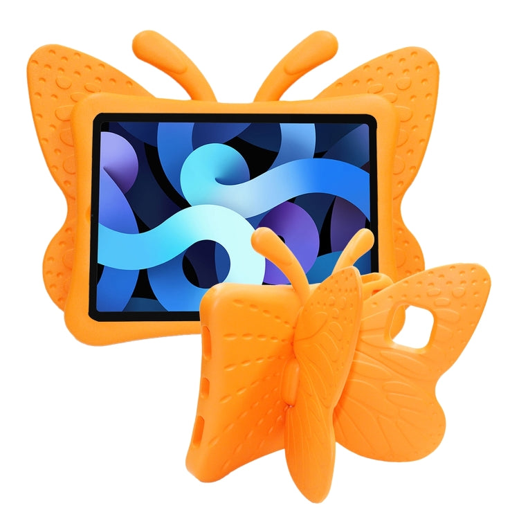 For iPad 2025 / 2022 Butterfly Bracket Style EVA Children Shockproof Tablet Protective Case(Orange) - iPad 2025 / 2022 Cases by buy2fix | Online Shopping UK | buy2fix