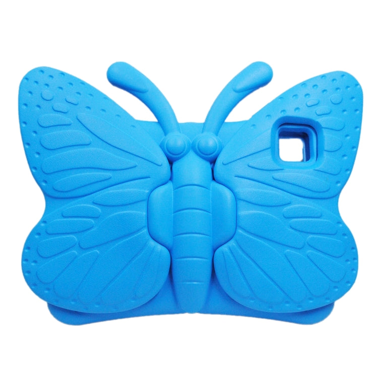 For iPad 2025 / 2022 Butterfly Bracket Style EVA Children Shockproof Tablet Protective Case(Blue) - iPad 2025 / 2022 Cases by buy2fix | Online Shopping UK | buy2fix
