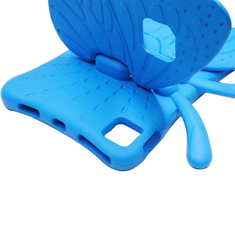 For iPad 2025 / 2022 Butterfly Bracket Style EVA Children Shockproof Tablet Protective Case(Blue) - iPad 2025 / 2022 Cases by buy2fix | Online Shopping UK | buy2fix