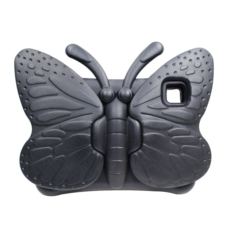 For iPad 2025 / 2022 Butterfly Bracket Style EVA Children Shockproof Tablet Protective Case(Black) - iPad 2025 / 2022 Cases by buy2fix | Online Shopping UK | buy2fix