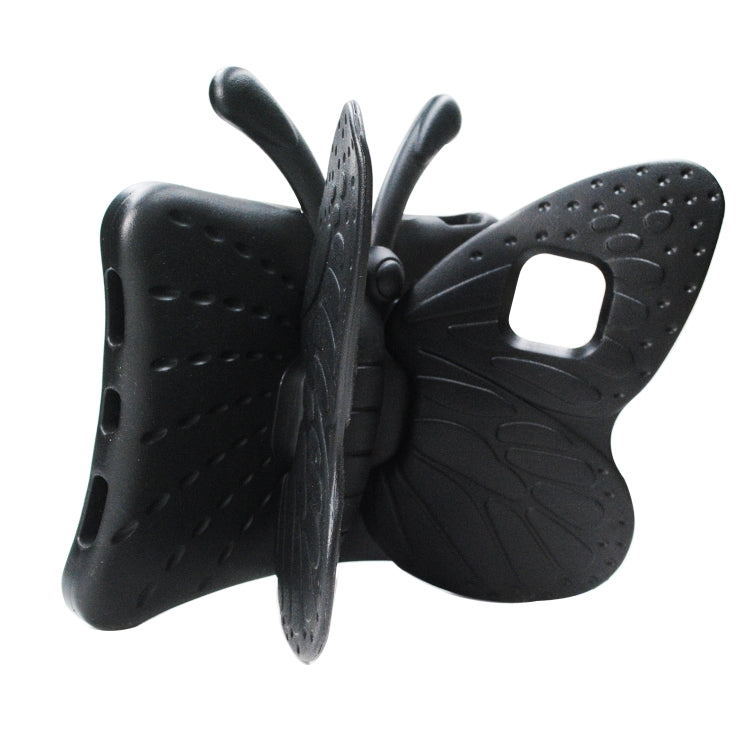 For iPad 2025 / 2022 Butterfly Bracket Style EVA Children Shockproof Tablet Protective Case(Black) - iPad 2025 / 2022 Cases by buy2fix | Online Shopping UK | buy2fix