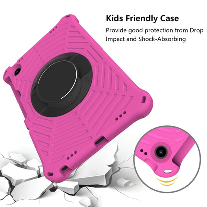 For Lenovo Tab M10 Plus 10.6 3rd Gen 2022 Spider King Silicone Protective Tablet Case(Rose Red) - Lenovo by buy2fix | Online Shopping UK | buy2fix