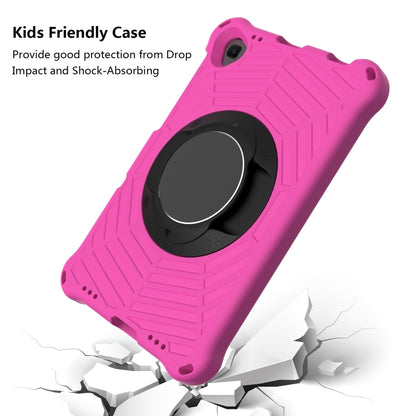 For Lenovo Tab K10 Spider King Silicone Protective Tablet Case(Rose Red) - Lenovo by buy2fix | Online Shopping UK | buy2fix