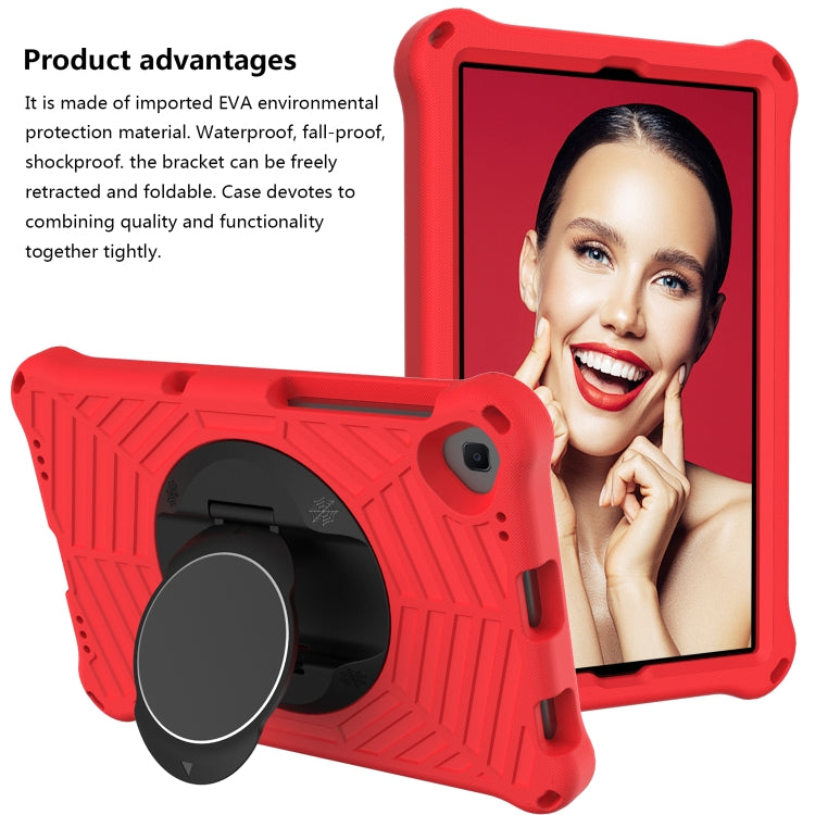 For Lenovo Tab K10 Spider King Silicone Protective Tablet Case(Red) - Lenovo by buy2fix | Online Shopping UK | buy2fix